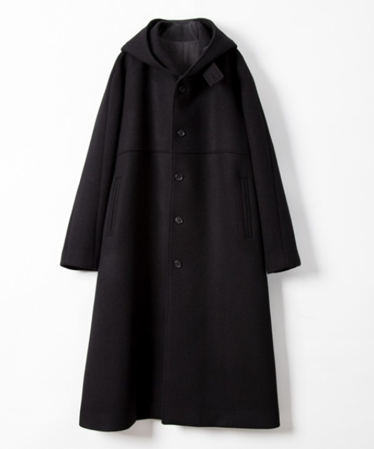 [마티스더큐레이터] Hooded Coat BLACK
