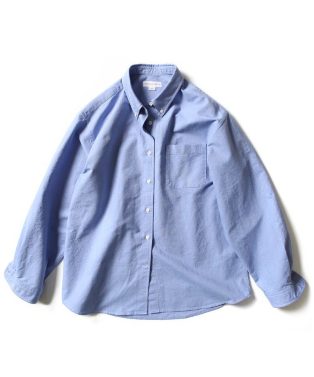 [토마스모어] TC1-SH06 옥스포드 버튼다운 셔츠-블루