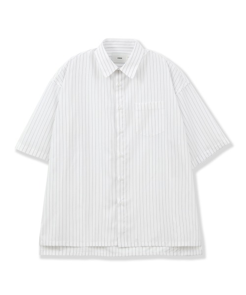 [퍼렌] oversized 1/2 shirts_stripe *TAKEASTREET EXCLUSIVE*