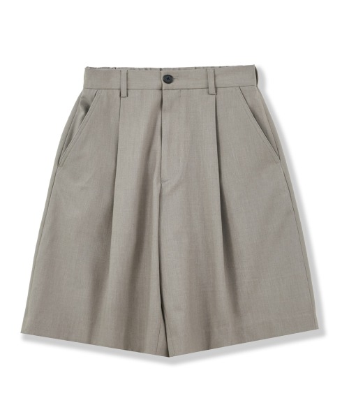[퍼렌] bermuda shorts_beige gray *TAKEASTREET EXCLUSIVE*