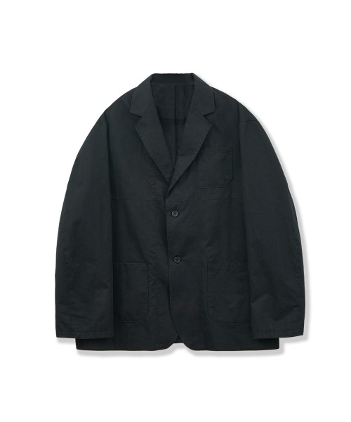 [퍼렌] utility CN jacket_black