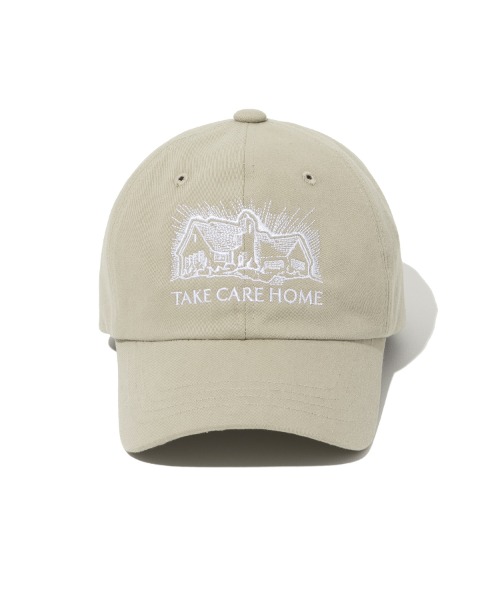 5.31 배송 [밀로] Take Care Home Ball Cap [Beige]