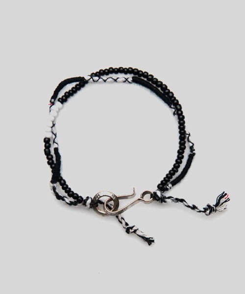 [노스웍스] Black Beads Bracelet (D-718)